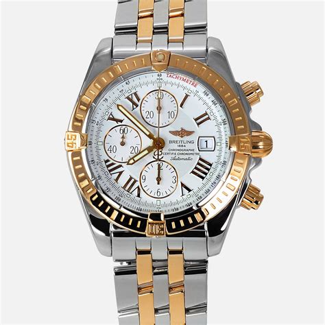 breitling chronomat evolution 18k guld c13356|breitling a13356 chronomat.